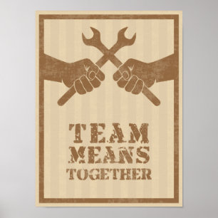 Team means together poster