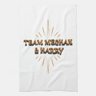 Team Meghan & Harry  Kitchen Towel