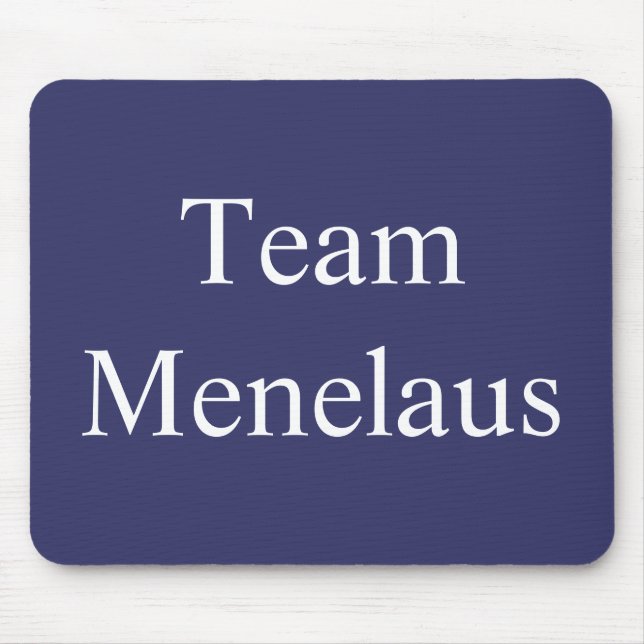 Team Menelaus Mouse Pad (Front)