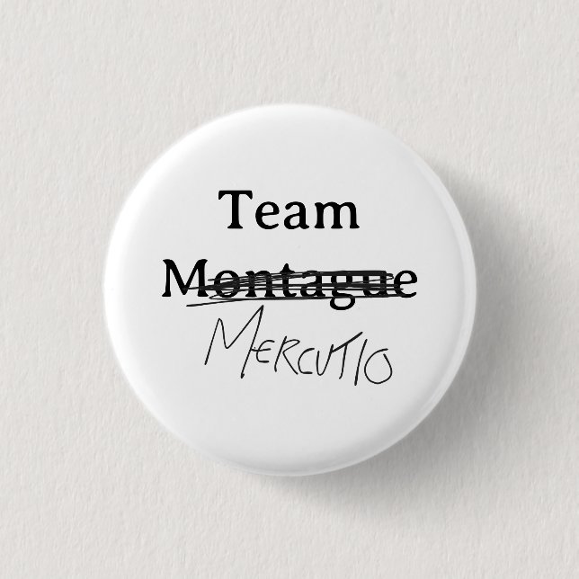 Team Mercutio pin (Front)