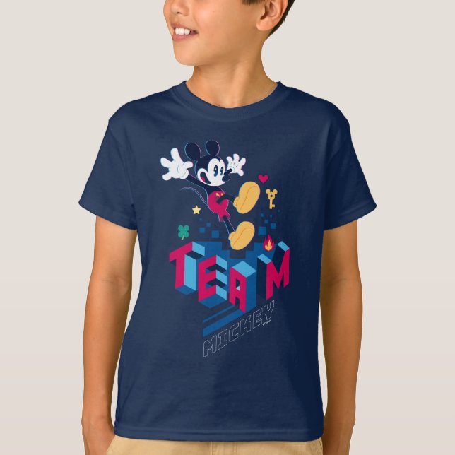 Team Mickey Digital World T-Shirt (Front)