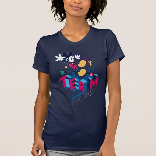 Team Mickey Digital World T-Shirt (Front)