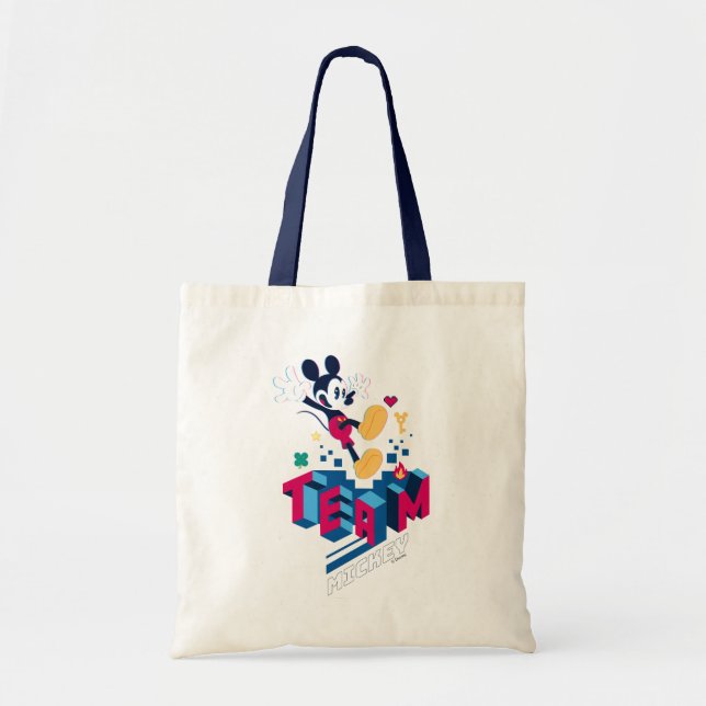 Team Mickey Digital World Tote Bag (Front)