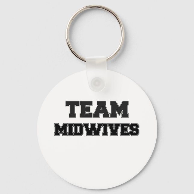 Team Midwives Keychain (Front)