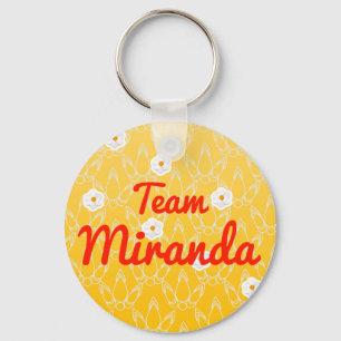 Team Miranda Keychain