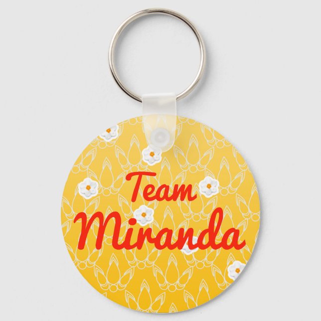 Team Miranda Keychain (Front)