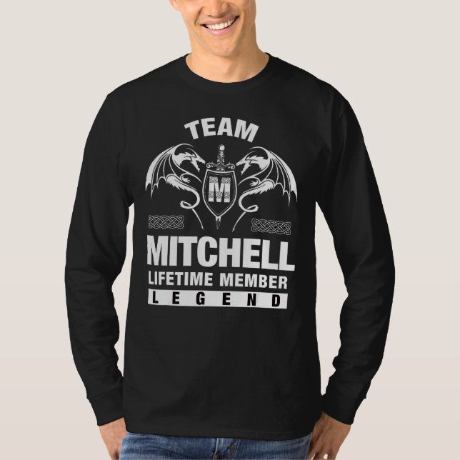 Team Mitchell Lifetime Member T-Shirt (Front)