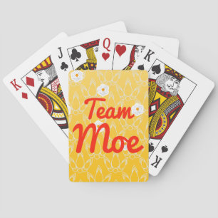 Team Moe Playing Cards