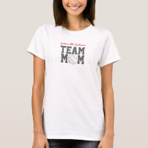 Team Mom baseball shirt