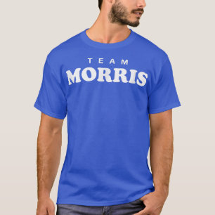 Team Morris Personalized Surname Bride Groom Famil T-Shirt