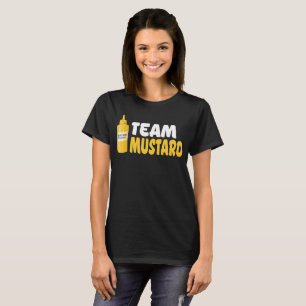Team Mustard Halloween Costume Family Matching T-Shirt