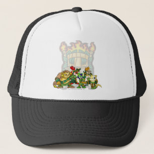 Team Mystery Island Group Trucker Hat