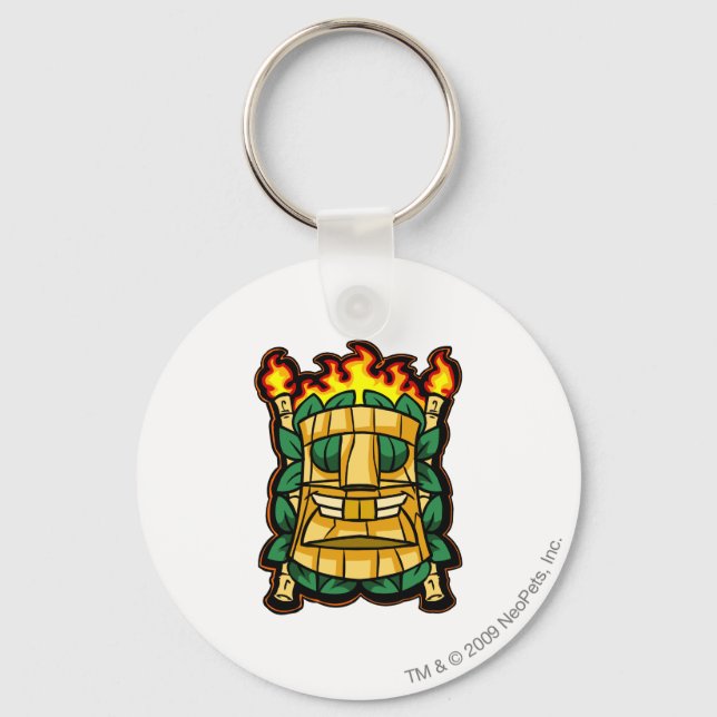 Team Mystery Island Logo Keychain (Front)