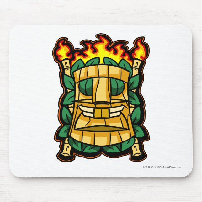 Team Mystery Island Logo Mouse Pad (Front)