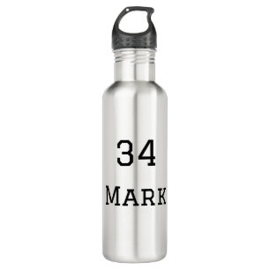 team name add player name date sports men  710 ml water bottle