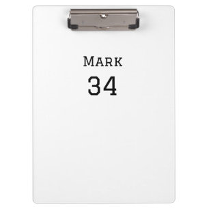 team name add player name date sports men clipboard