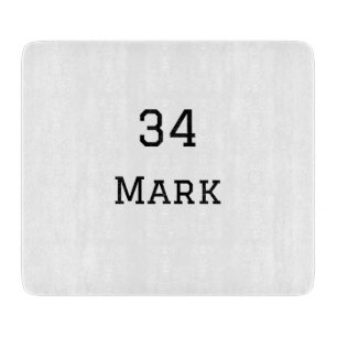 team name add player name date sports men cutting board