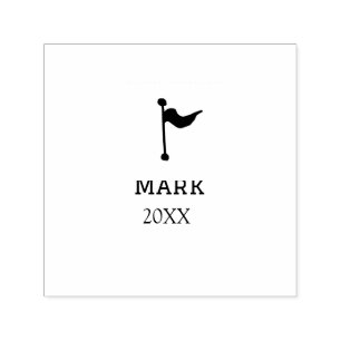 team name add player name date sports men flag self-inking stamp