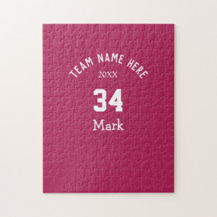 team name add player name date sports men  jigsaw puzzle