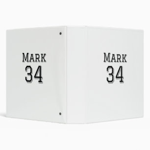 team name add player name date sports men vintage  binder