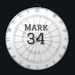 team name add player name date sports men vintage dartboard<br><div class="desc">design</div>