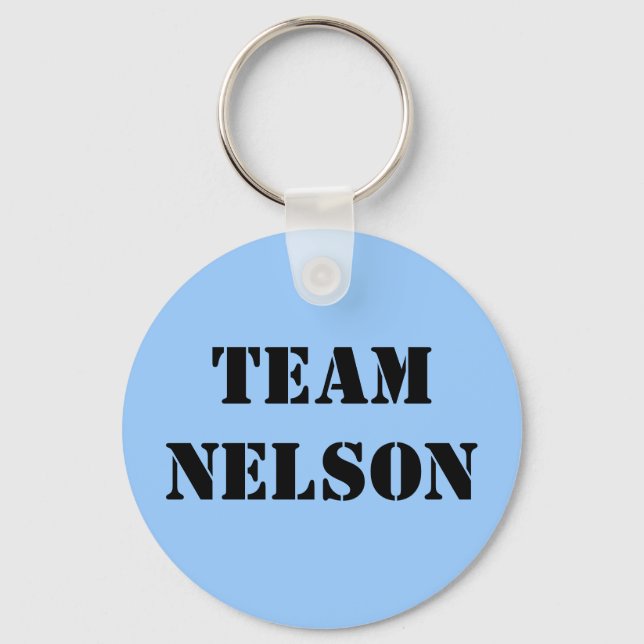 TEAM NELSON KEYCHAIN (Front)