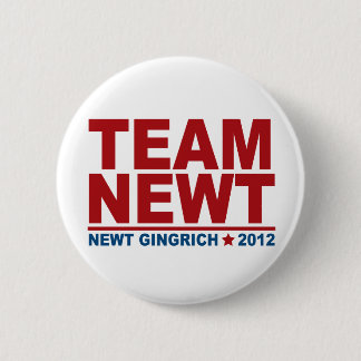 Team Newt Gingrich 2012 2 Inch Round Button