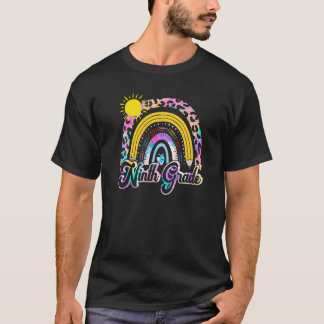 Team Ninth Grade Squad Back To School Rainbow Kids T-Shirt