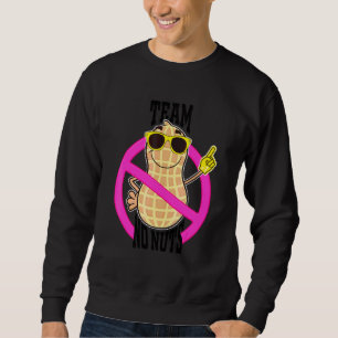 Team No Nuts Gender Reveal Pregnancy Announcement Sweatshirt