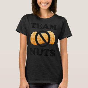 Team No Nuts Matching Baby Gender Reveal Nuts Or N T-Shirt