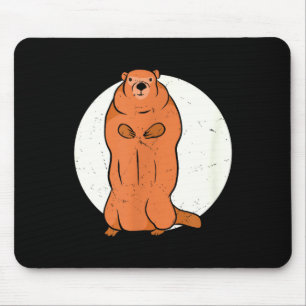 Team No Shadow Crew Groundhog Full Moon Groundhog  Mouse Pad