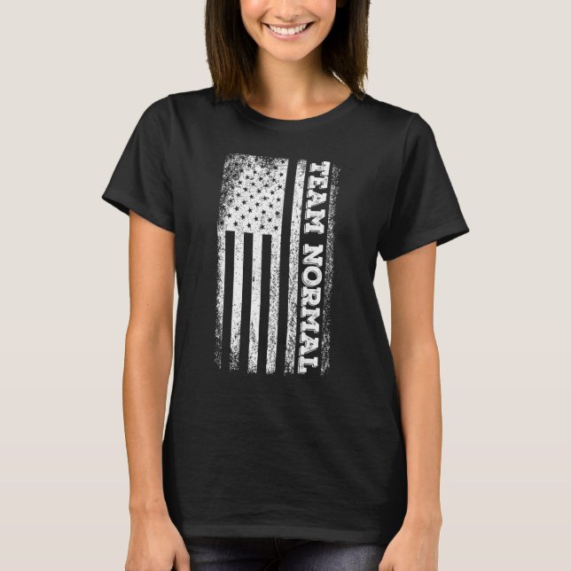 Team Normal  Team Normal Mens  & Womens T-Shirt (Front)