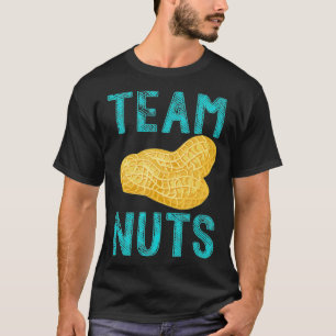 Team Nuts Funny Team Boy Gender Reveal Tee 