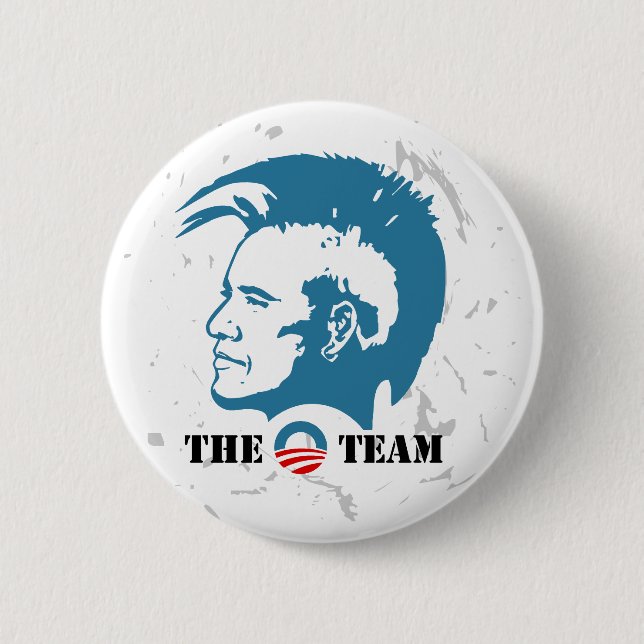 Team Obama 2012 2 Inch Round Button (Front)