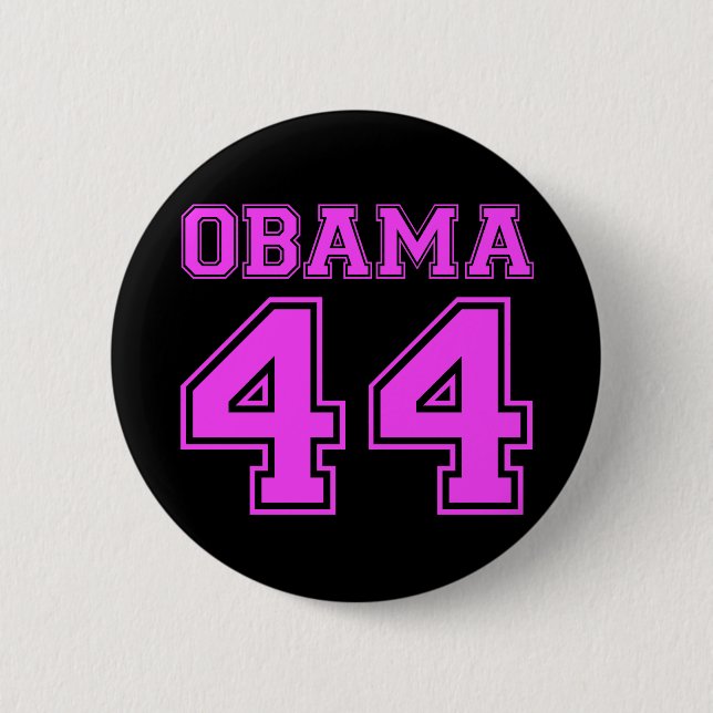 team obama 2 inch round button (Front)