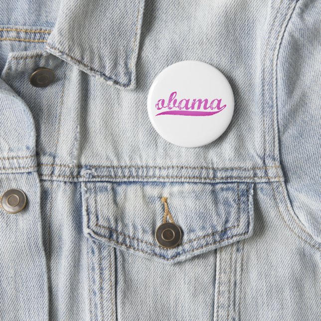 team obama 2 inch round button (In Situ)