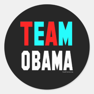 Team Obama Stickers