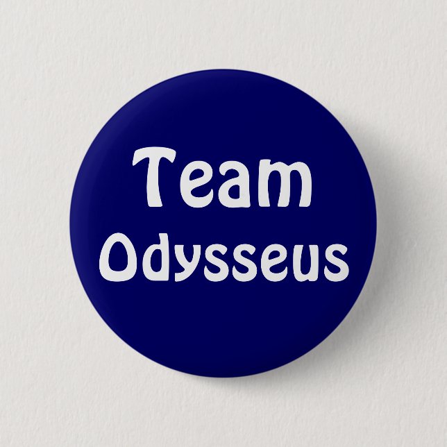 Team Odysseus Badge 2 Inch Round Button (Front)