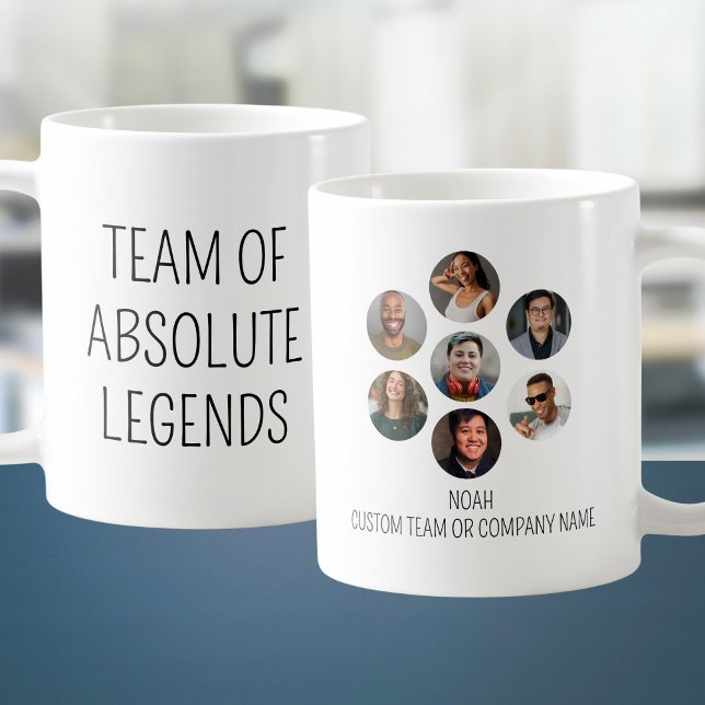Team Of Absolute Legends 7 Photo Coworker Office Coffee Mug (Team Of Absolute Legends 7 Photo Coworker Office Coffee Mug
)