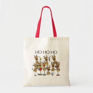 Team of Reindeer Tote Bag