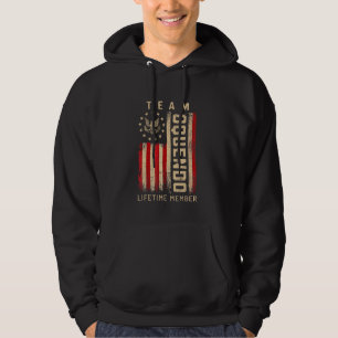 Team OQUENDO Lifetime Member American Flag Hoodie