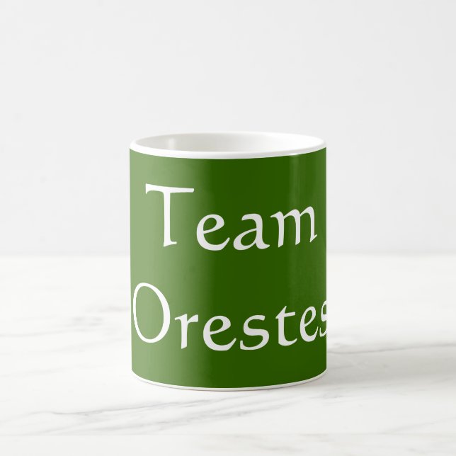 Team Orestes Greek Mythology Coffee Mug (Center)