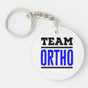 Team Ortho Orthopedic Orthopaedic Nurse Doctor Keychain