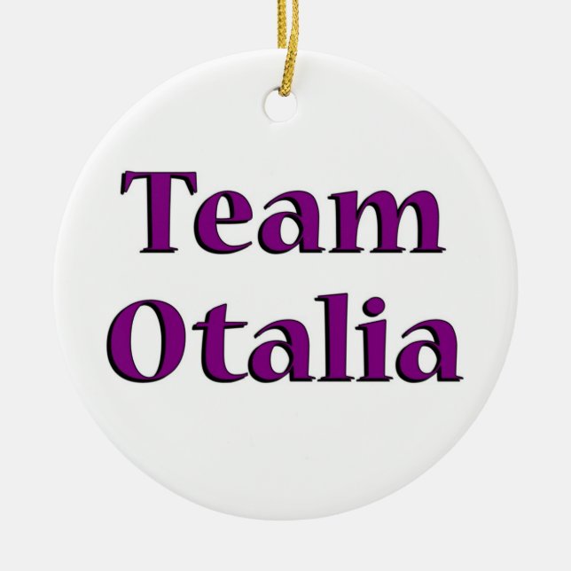 Team Otalia Ornament (Front)