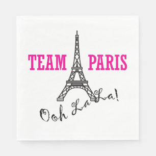 "Team Paris" Napkin