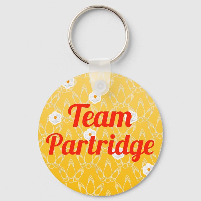 Team Partridge Keychain (Front)