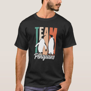 Team Penguins Lover Animal Cute Penguin Premium T-Shirt