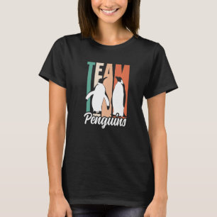 Team Penguins Lover Animal Cute Penguin Premium T-Shirt