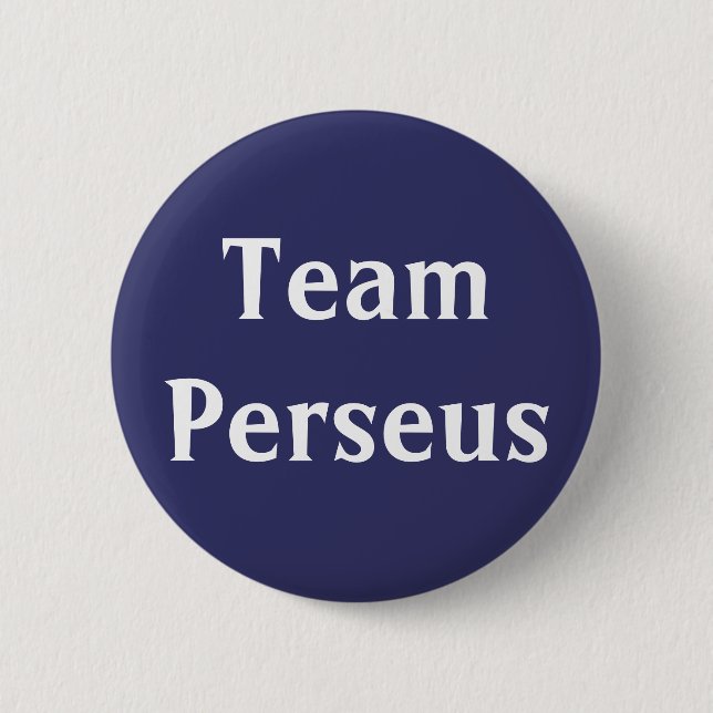 Team Perseus Badge 2 Inch Round Button (Front)