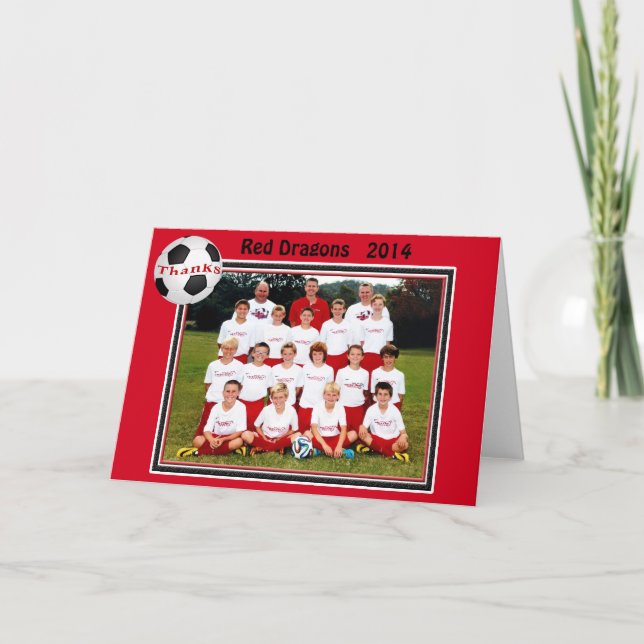 Team Photo Soccer Cards Special Order for Monica (Front)